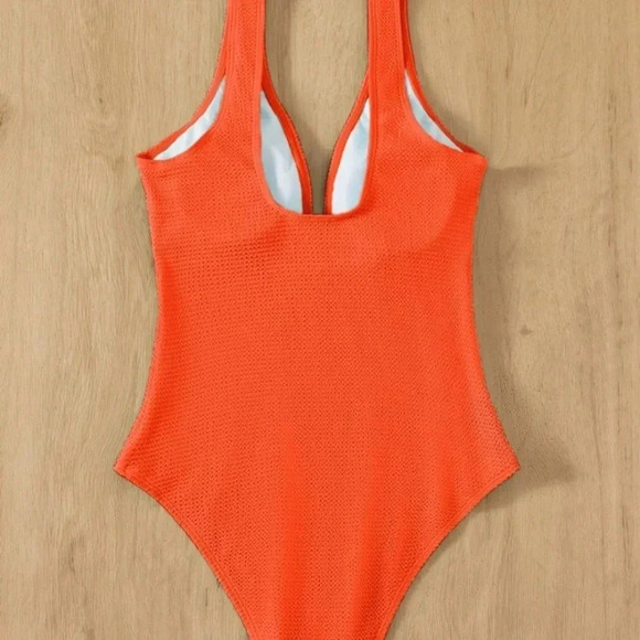 Orange One Piece swimsuit🍊 - Picture 3 of 6
